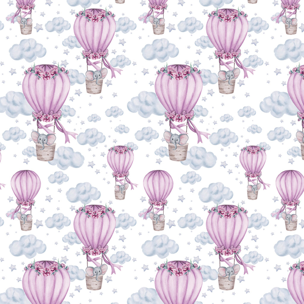 Fosca Dalmatica, Klara Ivanović, surface pattern design, dizajn tekstila , Dječja-ilustracija-za-sobu,-posterljinu--i-tapete