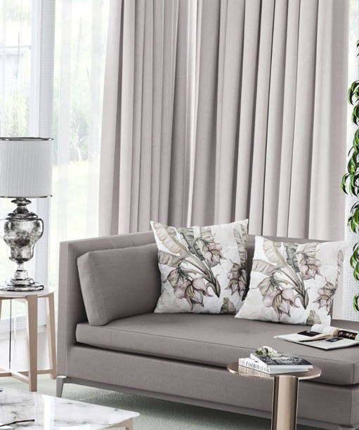 Mediterranean-inspired botanical surface pattern by Fosca Dalmatica, available for textile and product licensing.