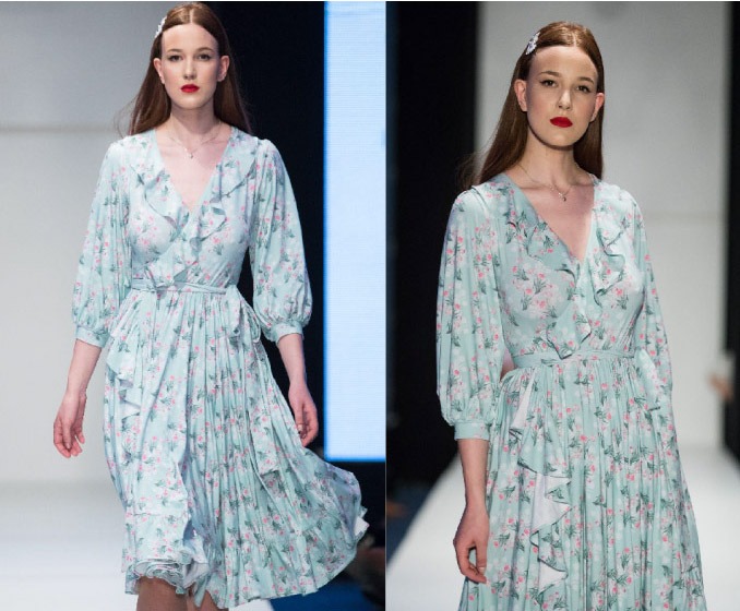 Fosca dalmatica surface pattern design on dress